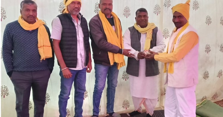 सोनभद्र के एडवोकेट संतोष कुमार को मिली गोंगपा उत्तर प्रदेश युवा मोर्चा अध्यक्ष की&nbsp;जिम्मेदारी