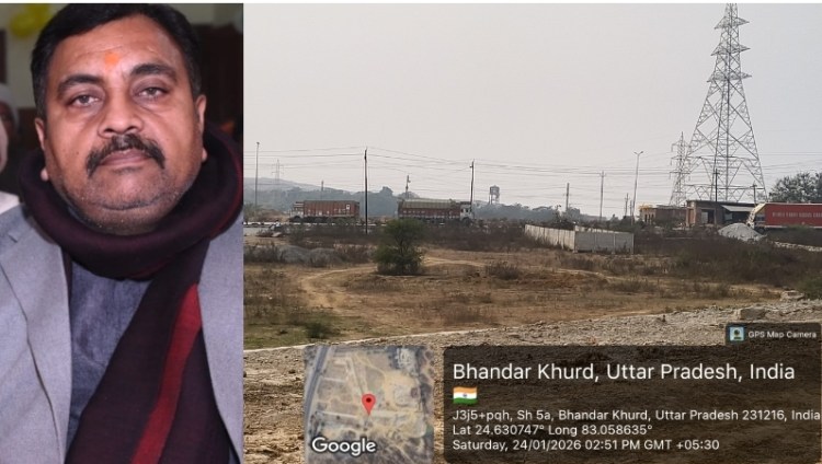 बगैर परमिशन के अवैध प्लाटिंग के धंधा पर भूमाफियाओं का होता जा रहा कब्जा- डॉ. धर्मवीर&nbsp;तिवारी