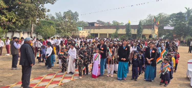 पं0 विद्याधर इण्टर कॉलेज में धूम- धाम के साथ मनाया गया गणतंत्र&nbsp;दिवस