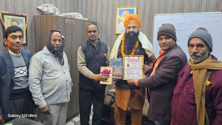 नव वर्ष काव्य संध्या पर हुआ अभिनंदन&nbsp;कार्यक्रम