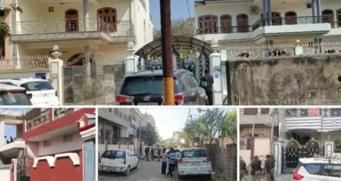 खनन कारोबारियों पर इनकम टैक्स का शिकंजा, ओबरा में कई ठिकानों और चोपन में छापेमारी&nbsp;जारी