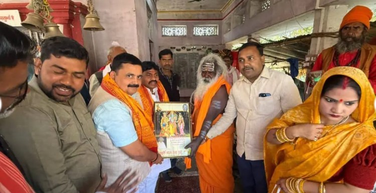 भिखारी बाबा आश्रम के संचालन में हर संभव सहयोग दिया जाएगा- संजीव&nbsp;गौंड़